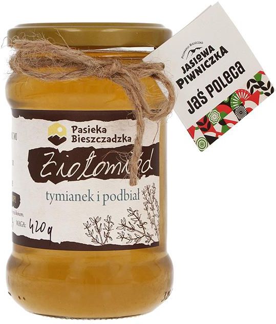 Ziołomiód tymianek i podbiał 420g Ceny i opinie Ceneo.pl
