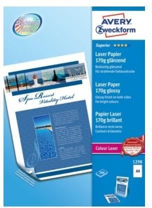 Avery-Zweckform Premium Colour Laser Photo Paper 170 g/m- (1298)