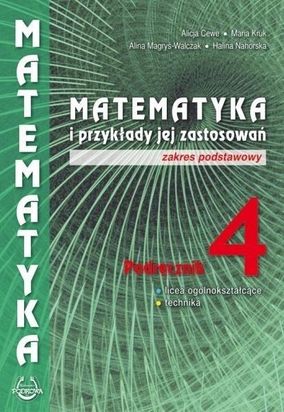 Matematyka i przykłady zast. 4 LO podręcznik ZP Podkowa