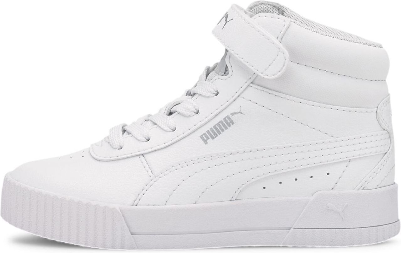 Buty sportowe dziecięce Puma CARINA MID PS białe 37444101