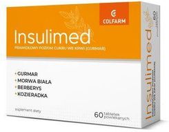 Insulimed 60 tabletek powlekanych  - Suplementy dla diabetyków