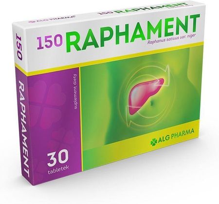 ALG PHARMA Raphament 150 30 tabletek powlekanych x 3 opakowania