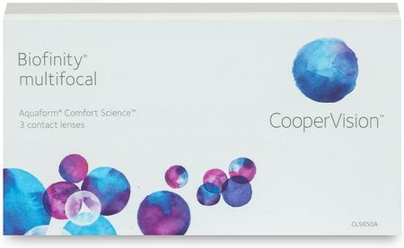 Biofinity Multifocal N 3 szt. 3.75 SPH, ADD 1.5 (10773873)