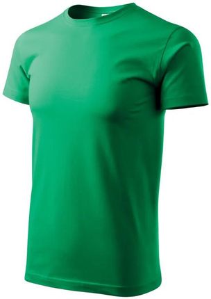Koszulka Męska Zielona Melanż T-Shirt Męski Malfini Basic