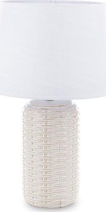 Art-Pol Lampa stołowa biała ceramiczna H: 44 cm 