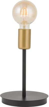 Sigma lampka biurkowa Gino E27 czarno/złota (50316)