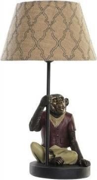 Dkd Home Decor Lampa stołowa Brązowy Wielokolorowy Kolonialny 220 V 50 W Małpa (27 25 44,5 cm) 