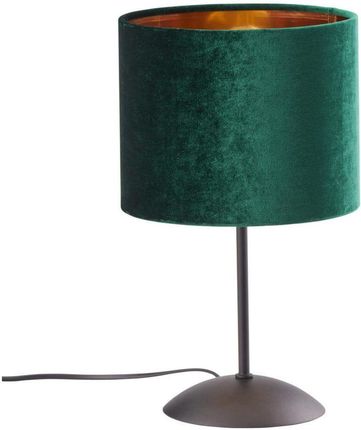 Tk Lighting Lampa stołowa Tercio zielona E27 