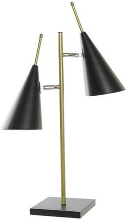 Dkd Home Decor Lampa stołowa 25W Czarny Złoty 220 V Nowoczesny (38 x 16 64 cm) (S3031482)