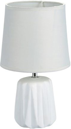 Lumarko Lampa Stołowa Z Podstawą Ceramiczną 18x31 Cm Biała (1702001598ALT)