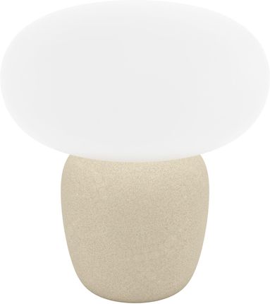 Eglo Cahuama 99824 lampa stołowa lampka 1x40W E27 biała/beżowa 