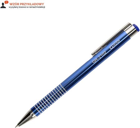 Grand Długopis Automatyczny 0.7Mm Niebieski Metalowa Obudowa Gr2102