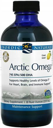 Nordic Naturals Arctic Omega 3 Lemon 237ml