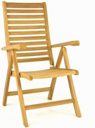 Drewniane Krzesło Regulowane Divero T - Drewno Tekowe