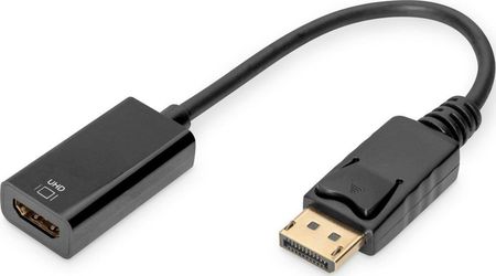 Digitus Adapter AV DisplayPort - HDMI czarny (DB-340415-002-S)