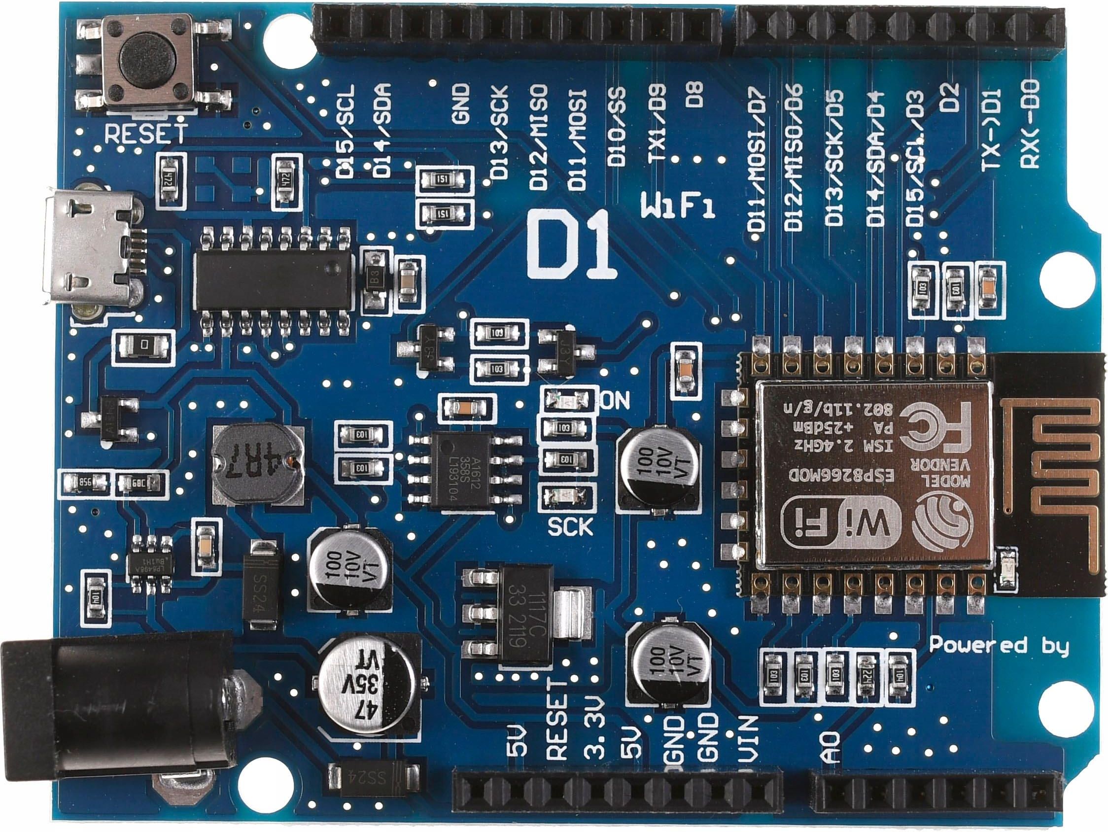 Mikrokontroler CN D1 UNO R3 WEMOS WIFI ESP8266 ESP-12F ARDUINO - Opinie ...