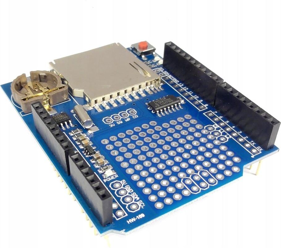 Mikrokontroler Elektroweb Shield Data Logger Rtc Ds1307 Slot Sd Arduino Uno Eweb Opinie I Ceny 4951