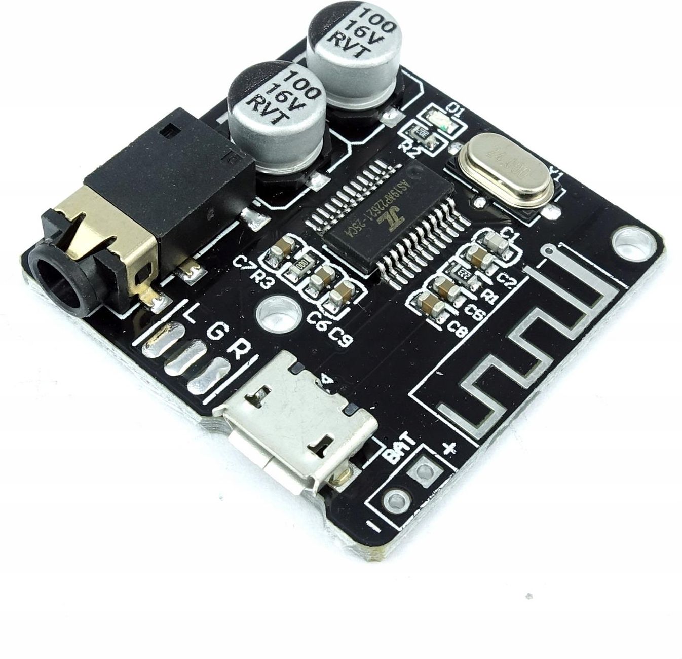 Mikrokontroler ELEKTROWEB MODUŁ BLUETOOTH AUDIO STEREO A2DP 3.7V-5V ...