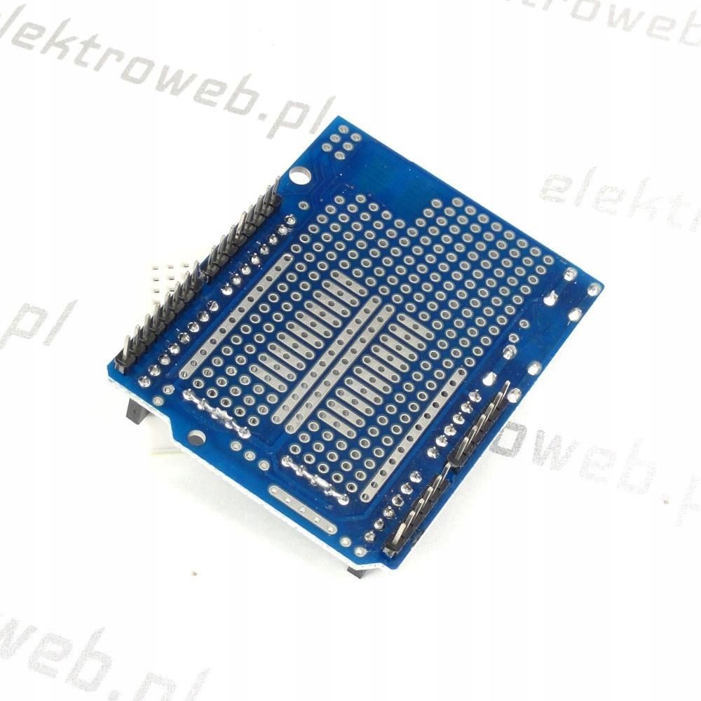 Mikrokontroler ELEKTROWEB NAKŁADKA PROTO SHIELD PŁYTKA STYKOWA ARDUINO ...