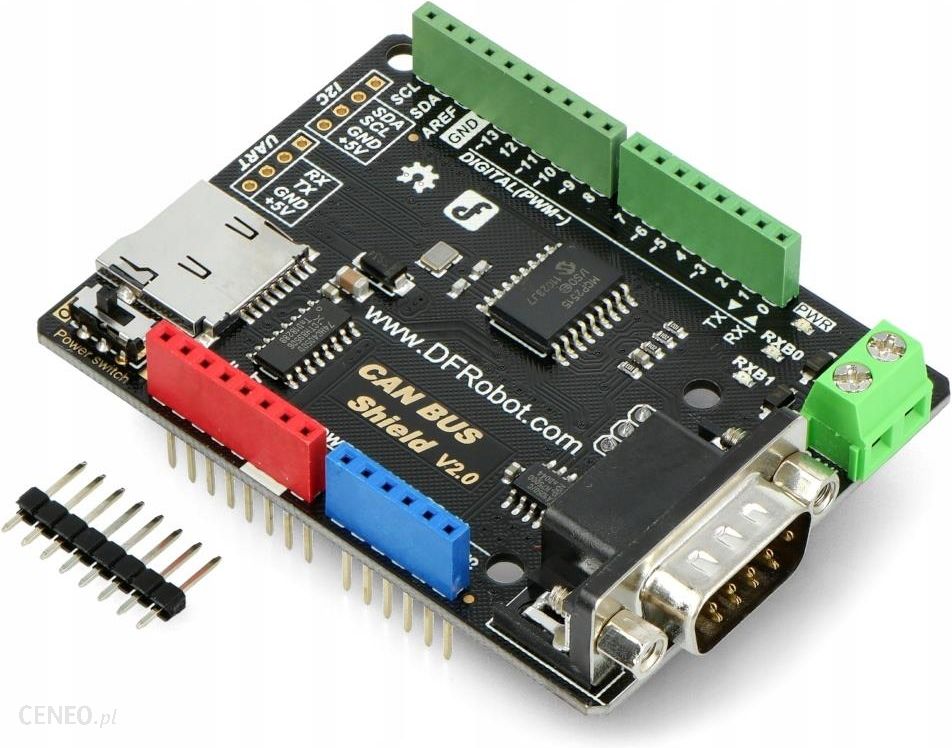 Mikrokontroler DFROBOT CAN-BUS SHIELD V2.0 - NAKŁADKA NA ARDUINO DFR0370 -  Opinie i ceny na