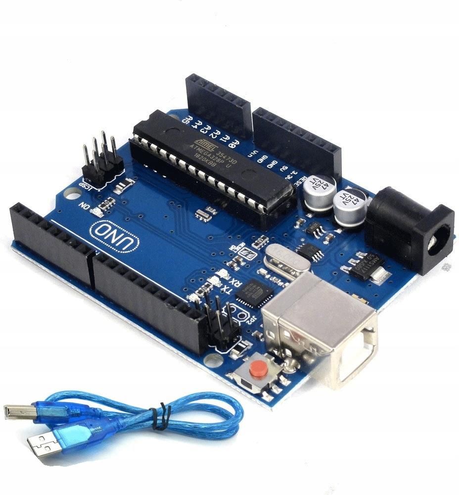 Mikrokontroler ELEKTROWEB ARDUINO UNO R3 ATMEL ATMEGA328 DIP WYMIENNY ...