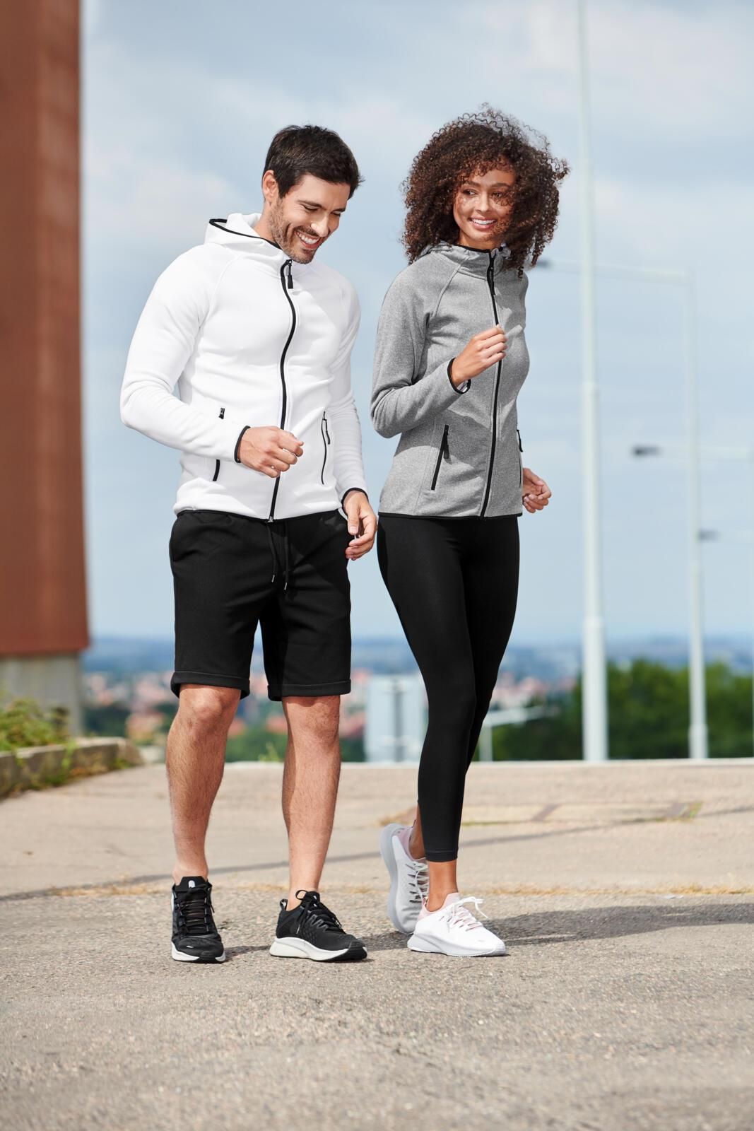 DAMSKA bluza polarowa, sportowa, szybkoschnąca, MALFINI, DIRECT418, biały - zdjęcie 2 DAMSKA bluza polarowa, sportowa, szybkoschnąca, MALFINI, DIRECT418, biały