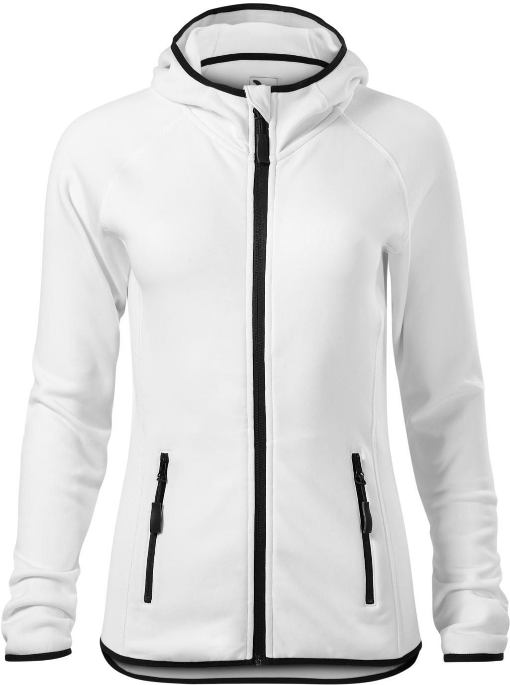 DAMSKA bluza polarowa, sportowa, szybkoschnąca, MALFINI, DIRECT418, biały - zdjęcie 3 DAMSKA bluza polarowa, sportowa, szybkoschnąca, MALFINI, DIRECT418, biały