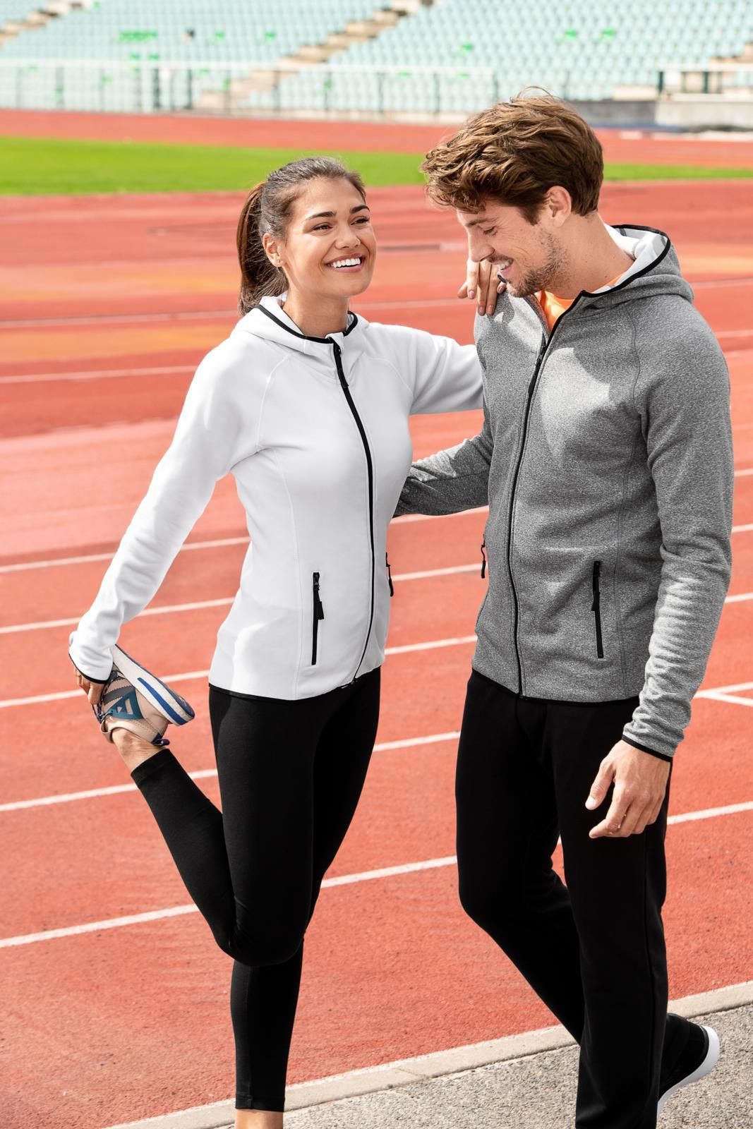 DAMSKA bluza polarowa, sportowa, szybkoschnąca, MALFINI, DIRECT418, biały - zdjęcie 4 DAMSKA bluza polarowa, sportowa, szybkoschnąca, MALFINI, DIRECT418, biały