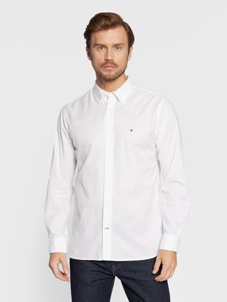 Tommy Hilfiger Koszula Core Flex Poplin MW0MW25035 Biały Regular Fit