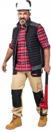 Koszula Flanelowa Lahti Pro Czarny/szary 3XL - zdjęcie 2 Koszula Flanelowa Lahti Pro Czarny/szary 3XL