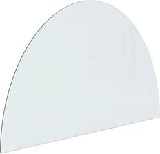 Zdjęcie Vidaxl Panel Kominkowy, Szklany, Półokrągły, 800X500 Mm (324109) - Lębork