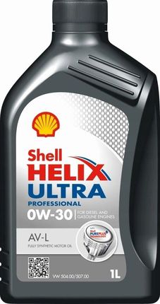 Shell Olej 0W-30 Helix Ultra Profesional Av-L 1L