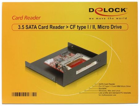 DeLOCK SATA Card Reader (91635)