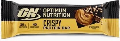 Optimum Nutrition Baton Białkowy Protein Crisp Bar 10X65G Masło Orzechowe