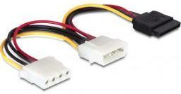 DeLOCK Cable Power SATA HDD > 2x 4pin male/female (60103)