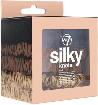 W7 Zestaw Gumek Do Włosów 6 Szt Cosmetics Silky Knots Fall 6 Szt 