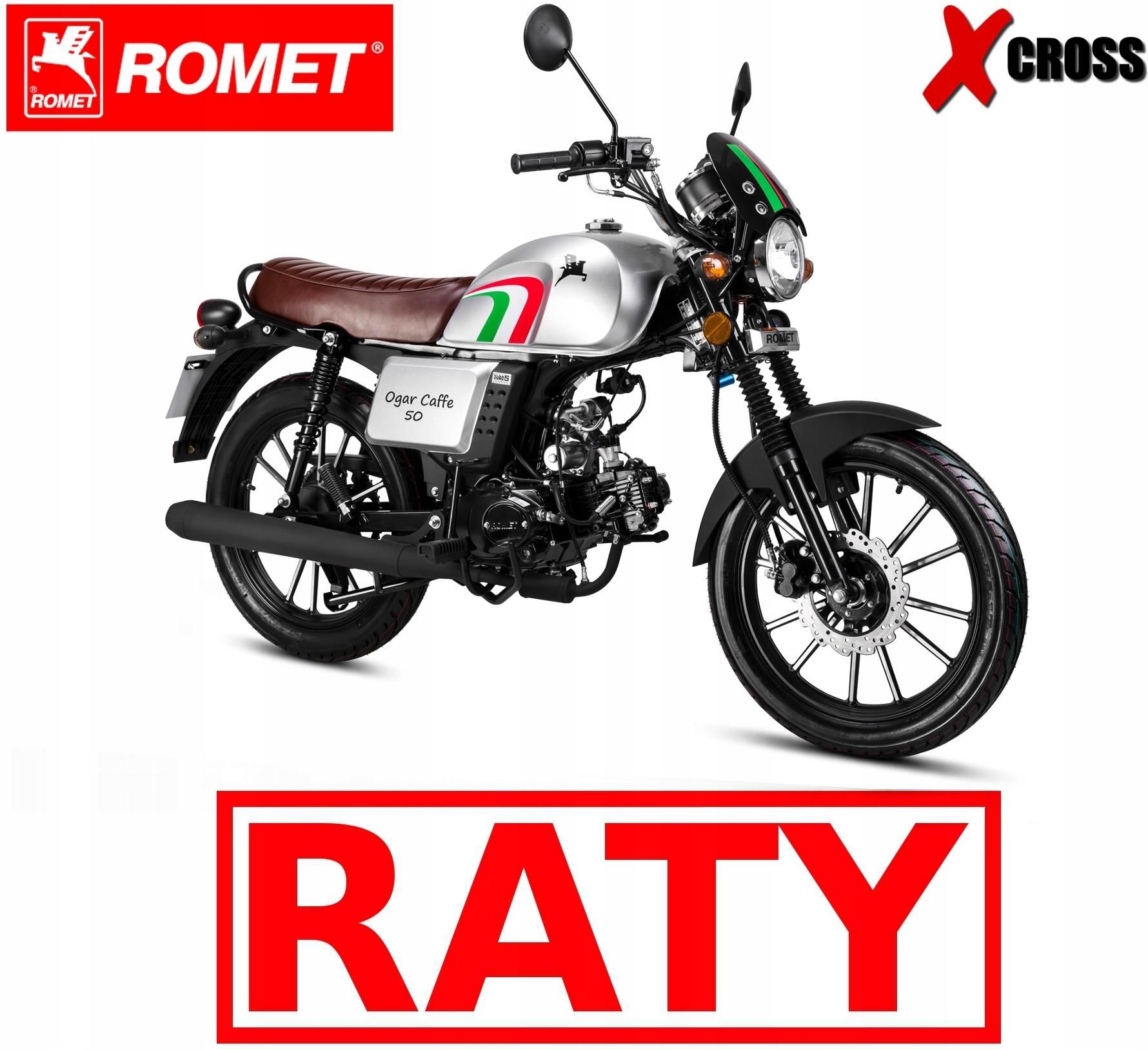 MOTOROWER ROMET OGAR 202 CAFFE 50 RATY DOSTAWA - Opinie i ceny na Ceneo.pl