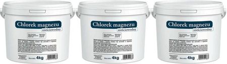 Chlorek Magnezu Sześciowodny Płatki 12 kg Vitafarm - Zestaw 3 x 4 kg