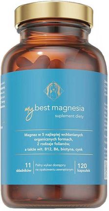 My Best Magnesia 120 Kapsułek - MyBestPharm