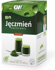 BIO Jęczmień Green Ways 300 g / Sproszkowany sok z bio liści młodego jęczmienia (bez glutenu!).