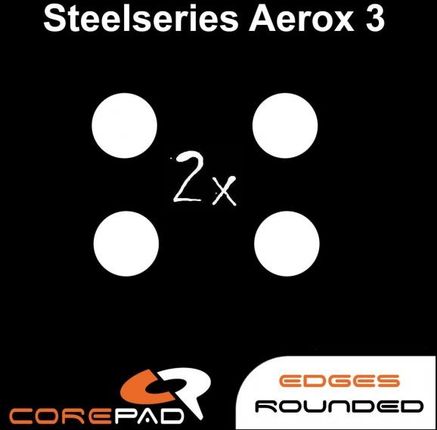 2 x CorePad Ślizgacze SteelSeries Aerox 3