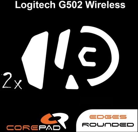 2 x Ślizgacze CorePad do Logitech G502 Wireless