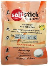 Zdjęcie Pastylki do ssania SALTSTICK ELECTROLYTE FASTCHEWS; Pomarańcza, 10 szt. - Tychy