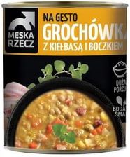 Zdjęcie Na gęsto grochówka z kiełbasą i boczkiem 840g Męsk - Mońki