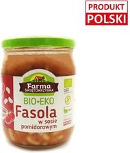 Zdjęcie FASOLKA W SOSIE POMIDOROWYM BEZGLUTENOWA BIO 420 g - FARMA ŚWIĘTOKRZYSKA -5% za zapis do newslettera! - Poznań
