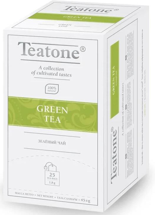 Herbata TEATONE Herbata zielona (koperta) 25 Torebek - Ceny i opinie ...