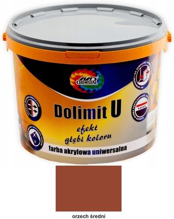 Chemstal Farba Orzech Średni Akrylowa Dolimit U 3L