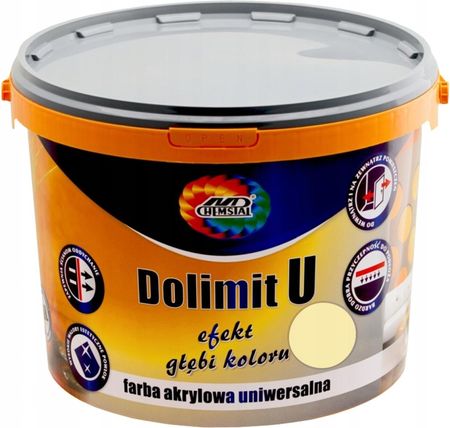 Chemstal Dolimit U Farba Akrylowa 1L Kremowy