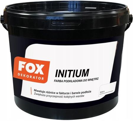 Fox Dekorator Initium Farba Podkładowa Biała 5L