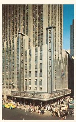 Vintage Journal Radio City Music Hall, New York City, Photo (Found Image Press)